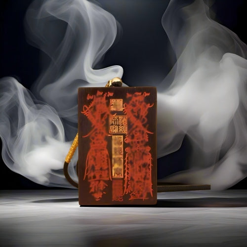 Thunder Fire Blessed Taoist Taisui Resolution Pendant