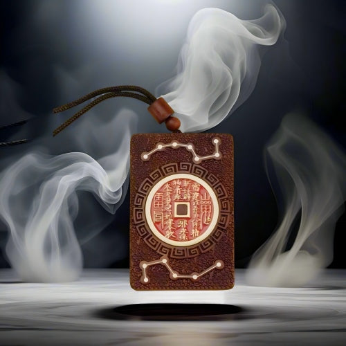 Authentic Taoist Shangu Coin Zodiac Guardian Amulet