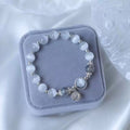 White Moonlight Independent Woman Bracelet