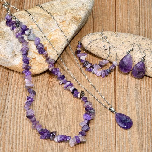 Purple Mist Soulmate Magnet Jewelry Set